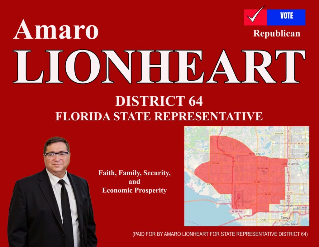 Amaro Lionheart, Candidate for State House 64